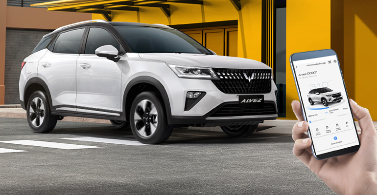 X Shaped LED rea Binguo EV - www.wuling-bali.com